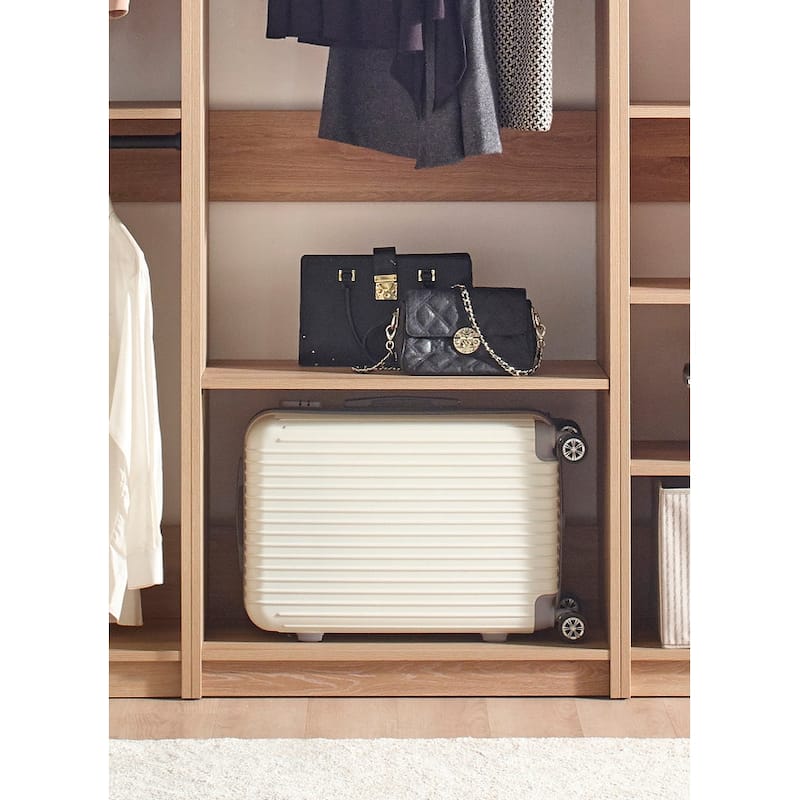 Prosper Oak Freestanding Walk in Wood Closet System