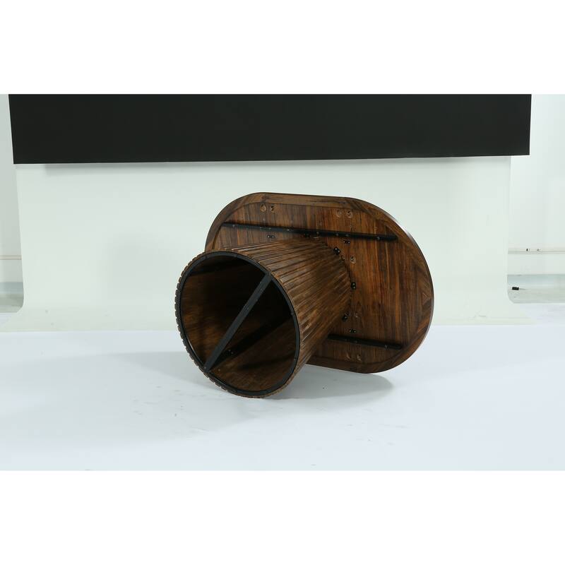 59" Farmhouse Dining Table for 4-6 People