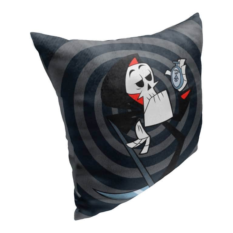 Cartoon Network Billy And Mandy Times Up 18 Inch Throw Pillow