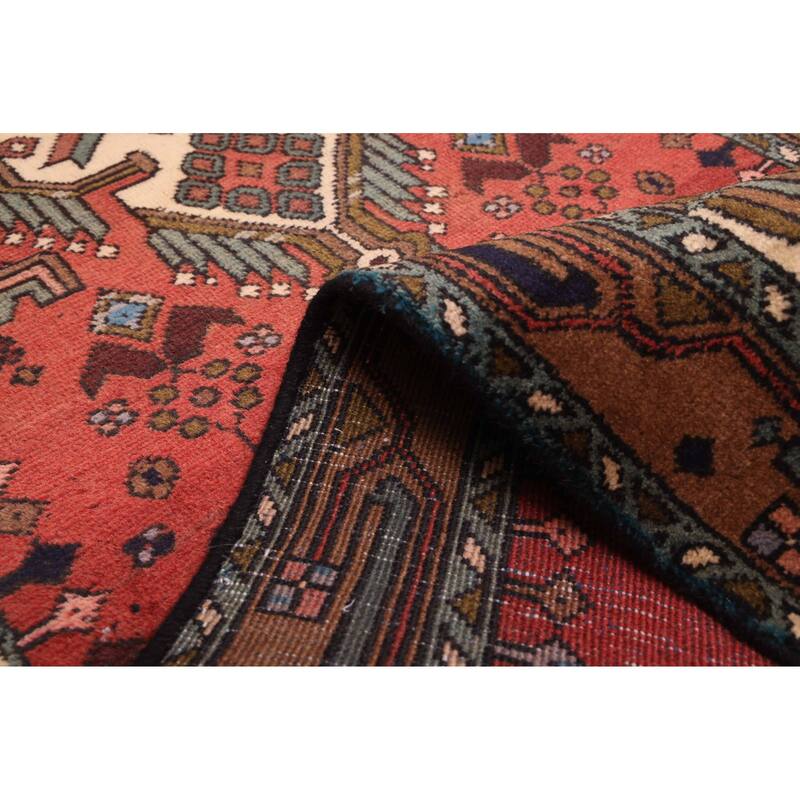 ECARPETGALLERY Hand-knotted Andelz Dark Copper Wool Rug - 2'11 x 10'3