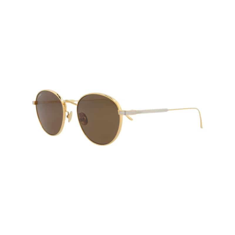 Cartier Round-Frame Titanium Sunglasses