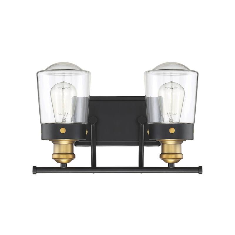 Savoy House Macauley 2 Light 15" Wide Bathroom Vanity Light