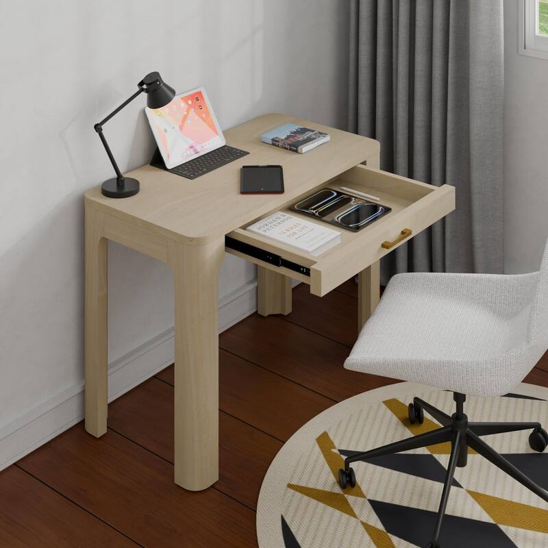 NPD Furniture Trevin Wooden Writing Desk with Drawer