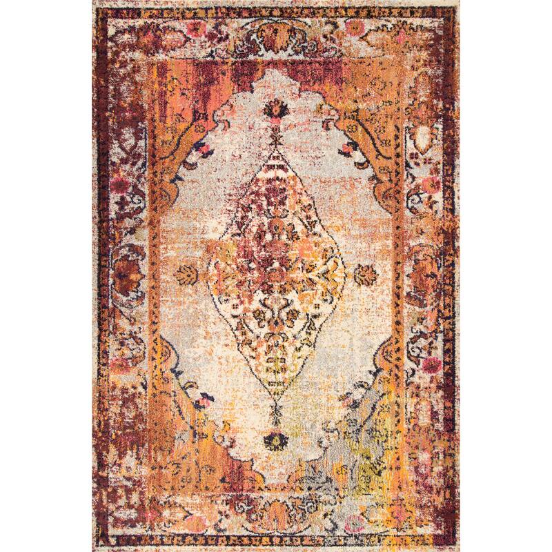 Nuloom Vintage Medallion Veronica Area Rug