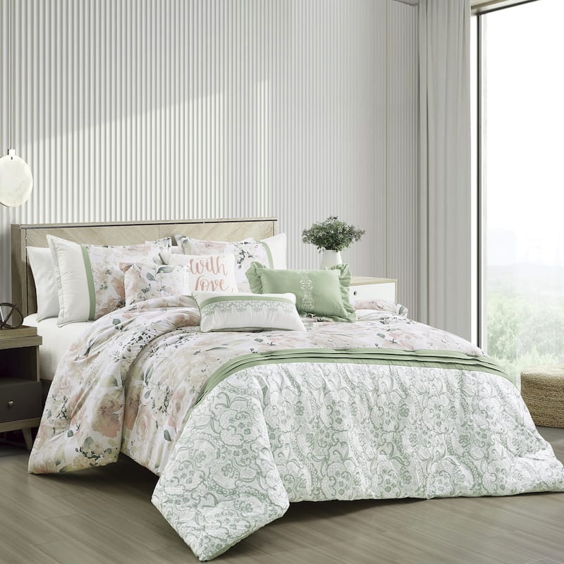 Elian Luxury 7 Piece Comforter set