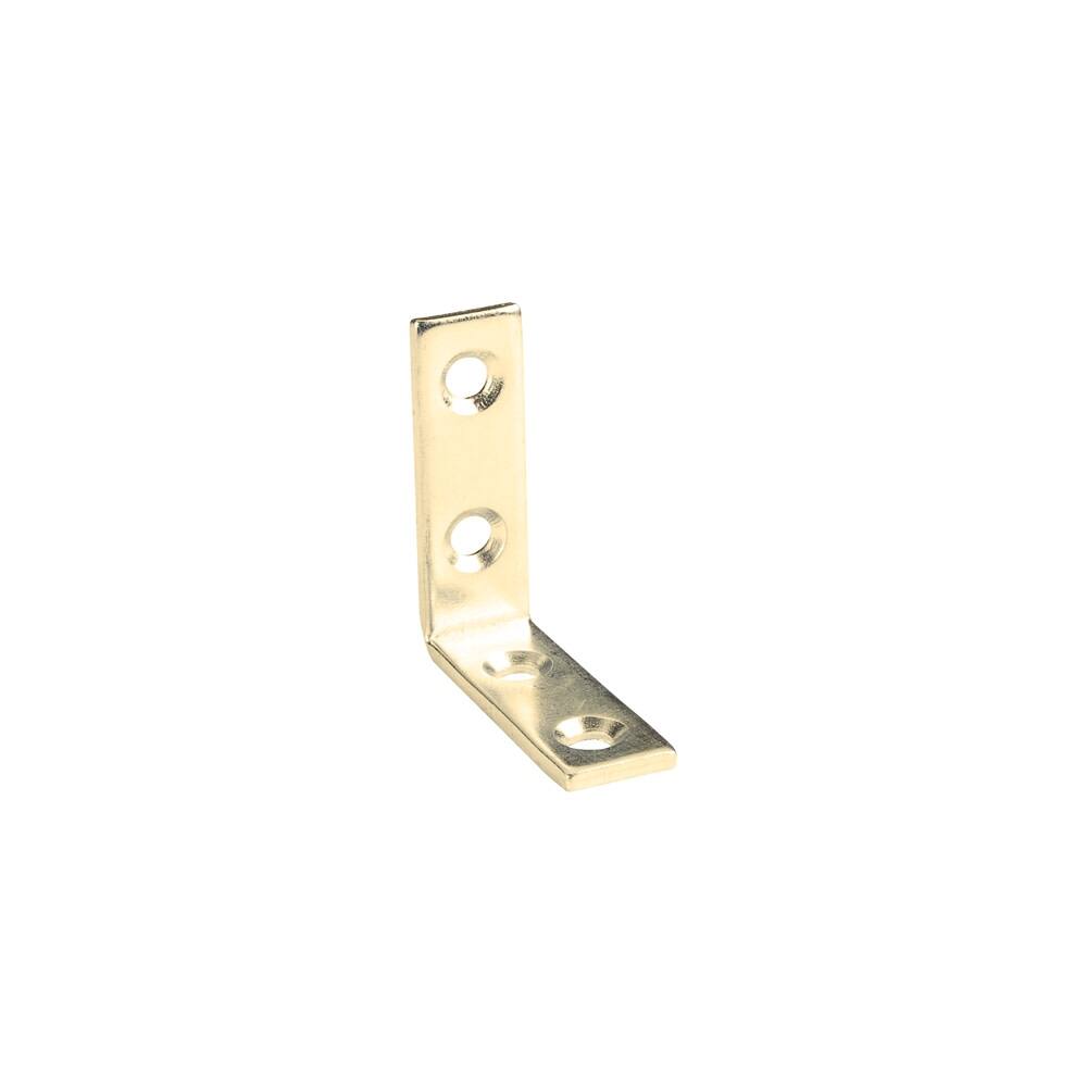 Hardware Resources 1-1/2 Inch Angled Corner Bracket - Single