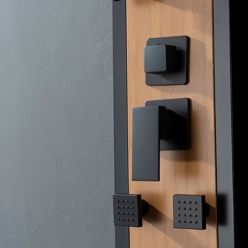 WIZ 8-Jet Modern Rainfall Shower Panel System