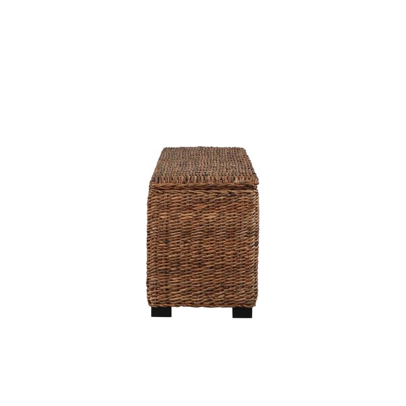 Caswell Woven Banana Leaf Storage Trunk