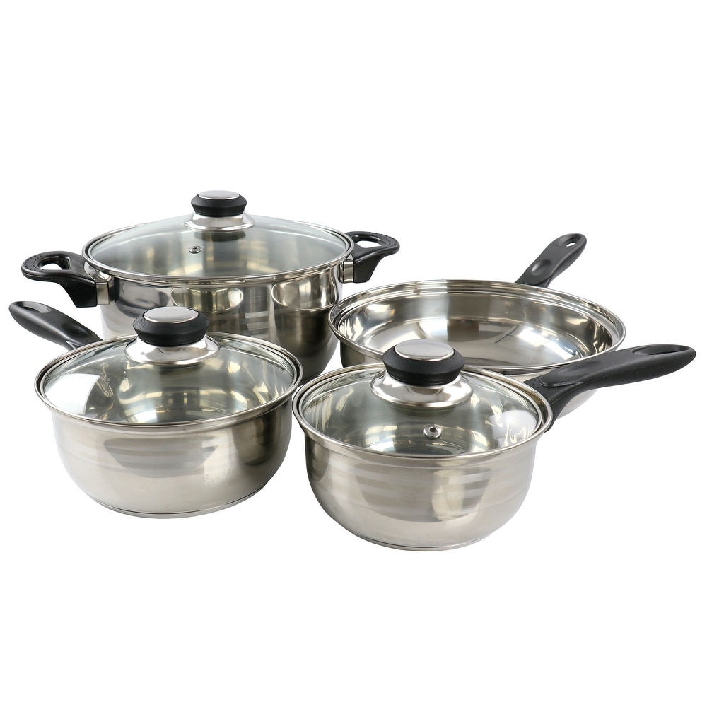 Gibson 7 Piece Carbon Steel Nonstick Pots and Pans Cookware Set with Lids,  Red, 1 Piece - Harris Teeter