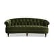 preview thumbnail 7 of 9, Jennifer Taylor Home La Rosa 84" Velvet Tufted Chesterfield Sofa