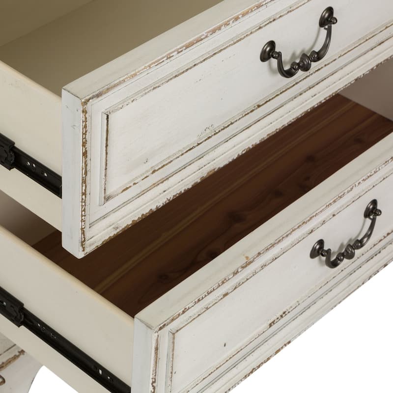 Liberty Furniture Abbey Park Upholstered Sleigh Bed, Dresser & Mirror, Chest, Nightstand- California King, King, Queen