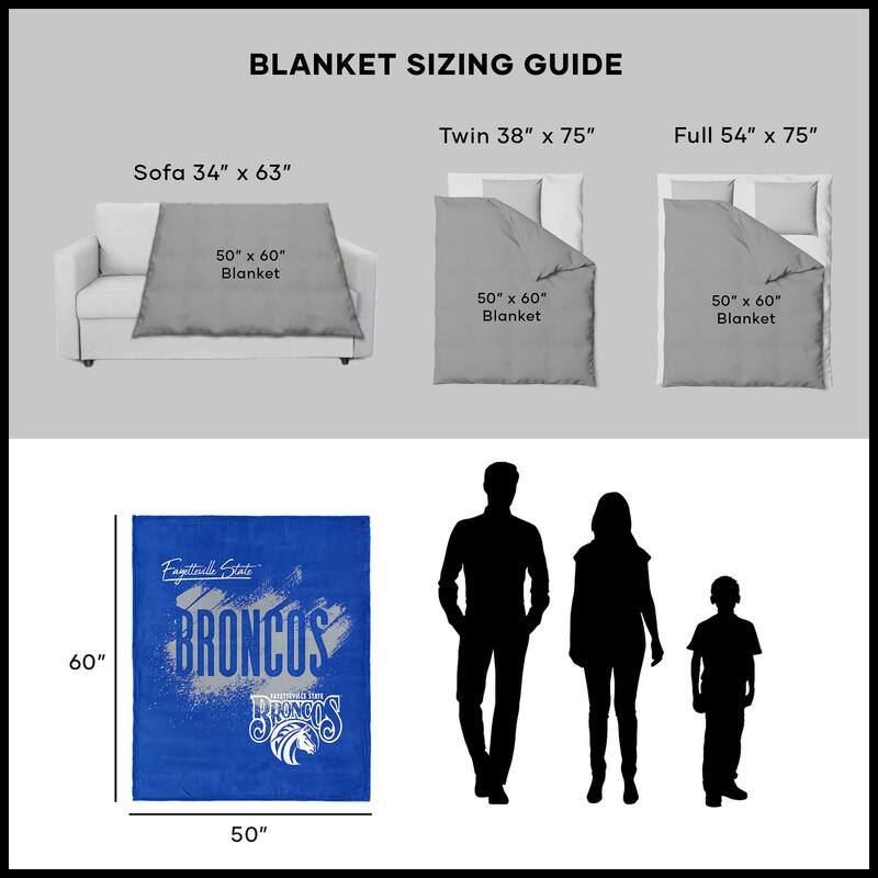 NCAA School Tradition Silk Touch Throw Blanket