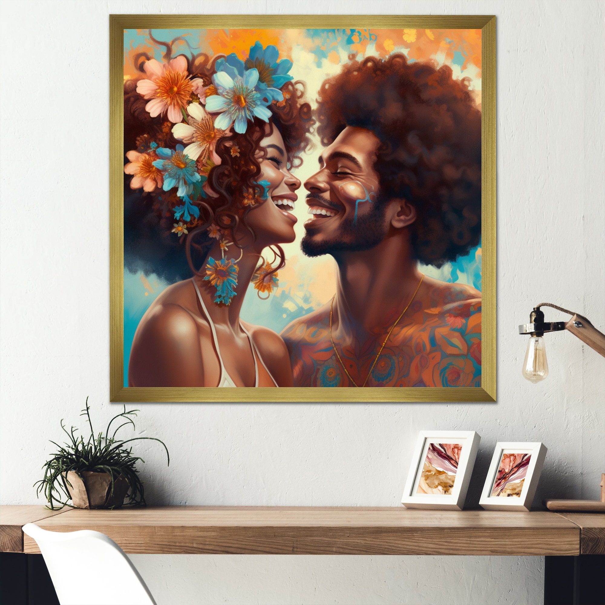 african american romance art