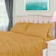 Superior Egyptian Cotton 650 Thread Count Bed Sheet Set - California King - Gold