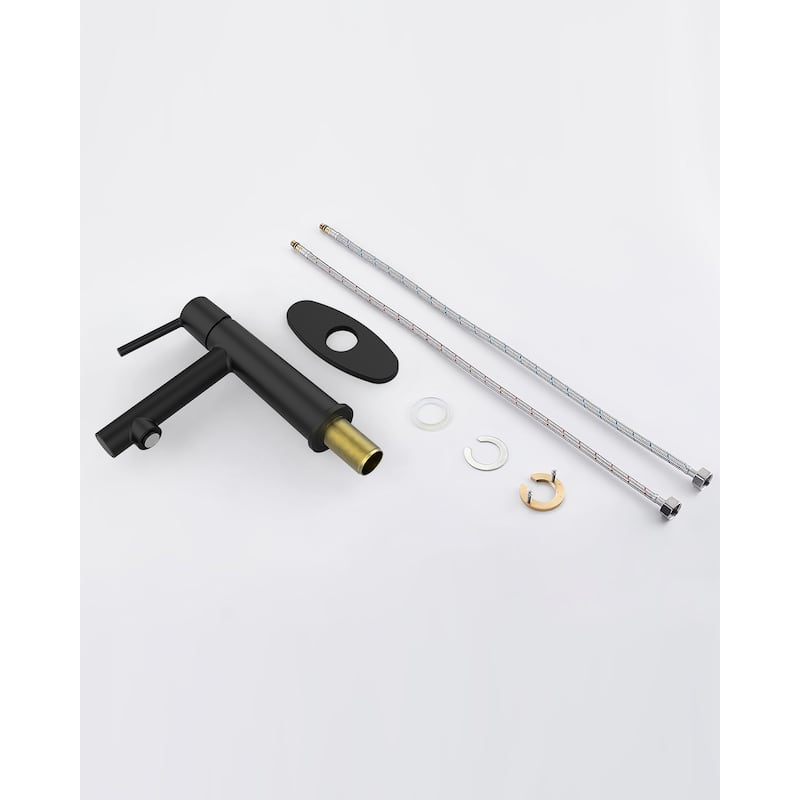 Bathroom Sink Faucet with Single Handle and Dual Water Modes - 7.71" x 4.68" x 9.21"