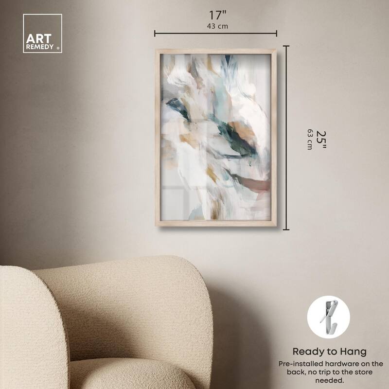 Whispering Colors II Shadowbox by Art Remedy