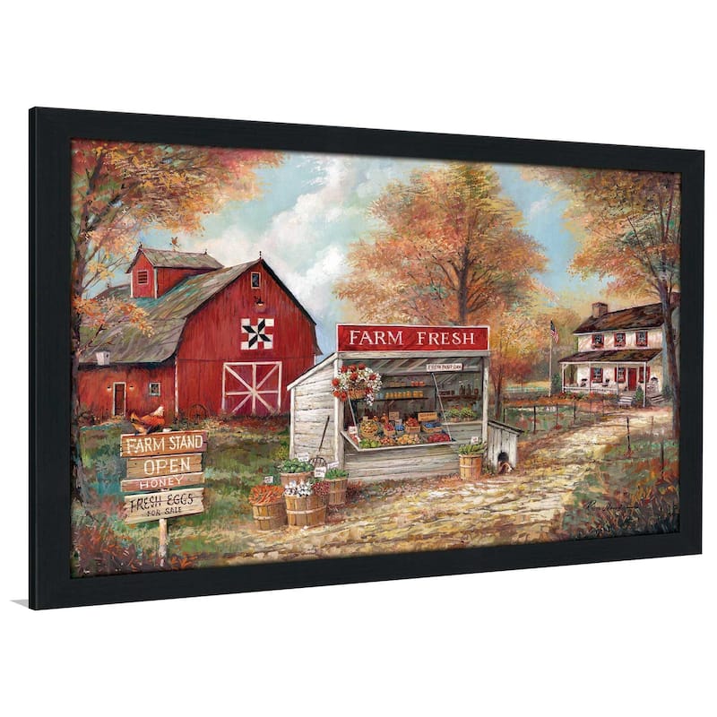 "Farm Fresh" by Ruane Manning Print on Acrylic.
