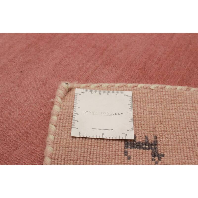 Kashkuli Gabbeh Salmon Rug 2'0" x 6'5" - 2'0 x 6'5