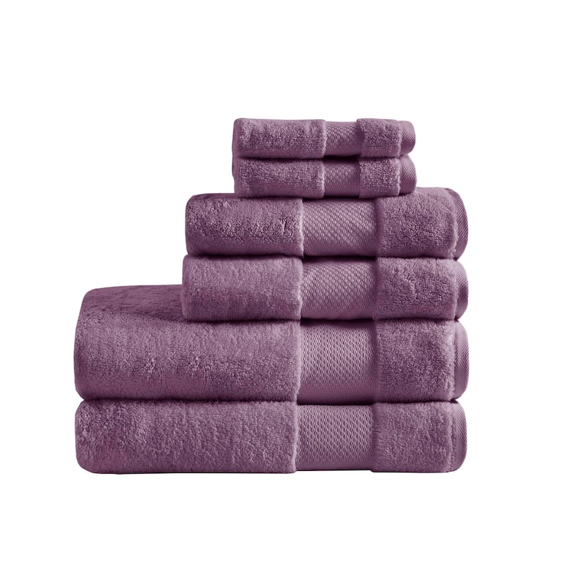 Madison Park Signature Turkish Cotton 6-piece Bath Towel Set