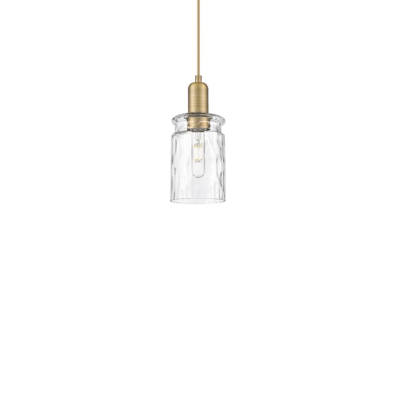 Innovations Lighting 716-1P-11-5 Candor Pendant Candor 5" Wide Mini