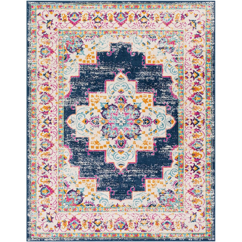 Artistic Weavers Teena Distressed Persian Medallion Area Rug