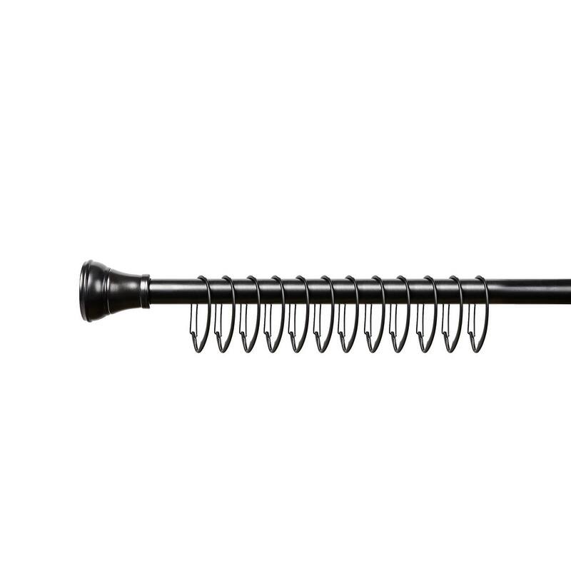 Utopia Alley Rustproof Zinc Shower Curtain Rings for Bathroom, Set of 12