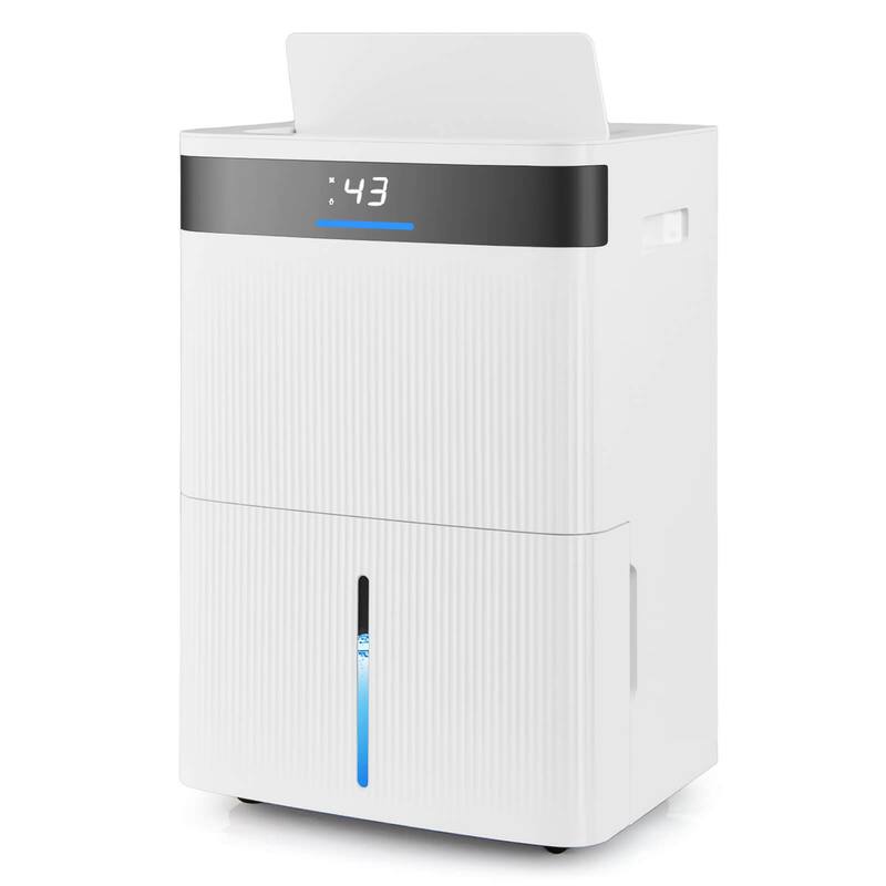 Costway 74 Pints Dehumidifier for Home 4500 Sq.Ft Dehumidifier with - See Details