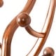 preview thumbnail 128 of 140, Tree-branch Rubberwood Freestanding Coat Rack with Hooks