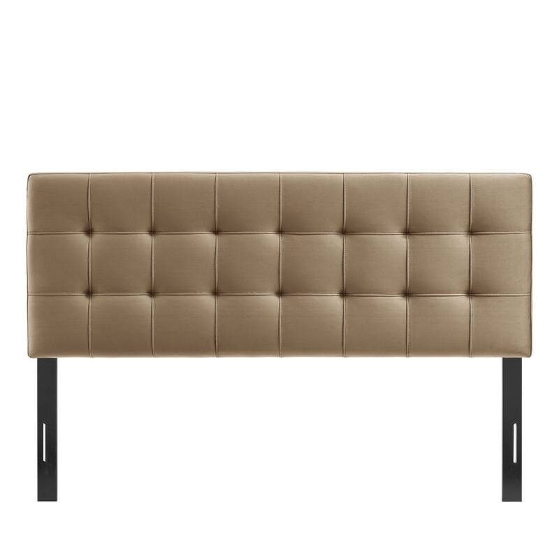 Lily Biscuit Tufted Performance Velvet Headboard