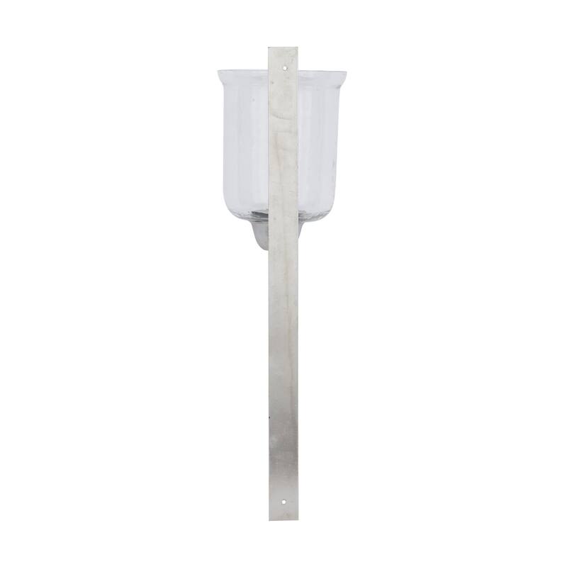Sleek Metal Single Candle Wall Sconce - Gold, Silver, Black