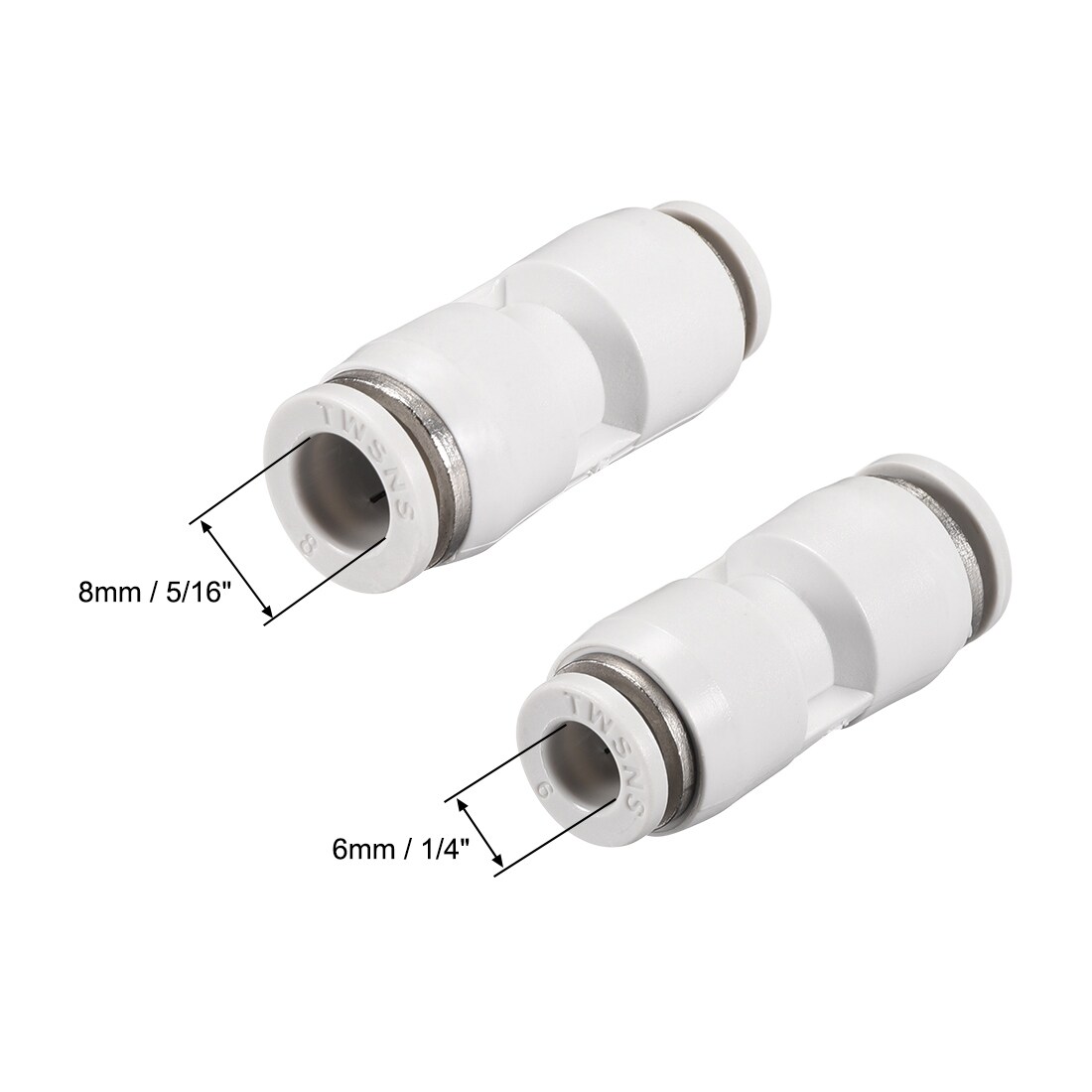 USA Sealing Push to Connect Tube Fitting 3/8 Tube OD x 1/4 NPT Male