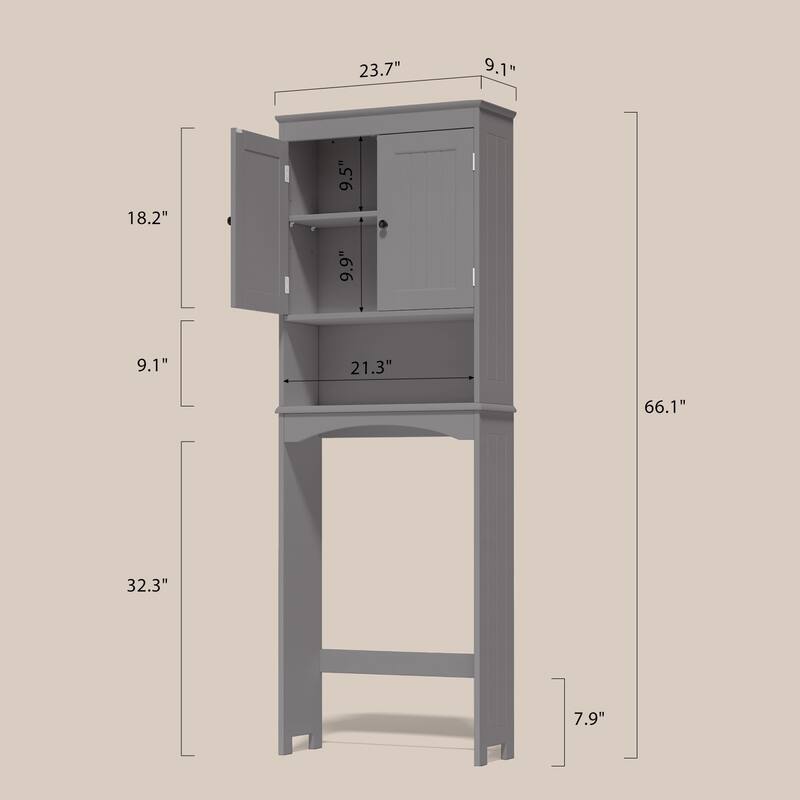 Bathroom Storage Cabinet, Toilet Storage Cabinet, Bathroom Shelf Over The Toilet, Space Saver Toilet