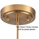 preview thumbnail 6 of 5, Syros Modern Pendant Light Industrial Mini Cylinder w/ Glass Shade