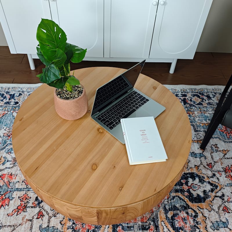 31.50"Vintage Style Coffee Table