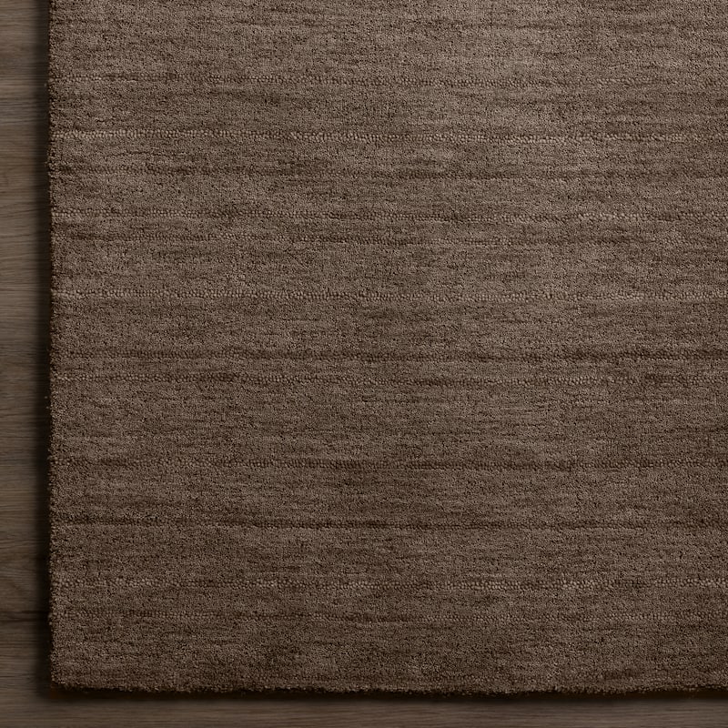 Addison Cooper Multi Shade Solid Wool Area Rug