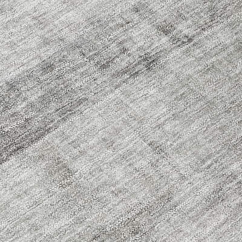 Machine Washable Indoor/ Outdoor Modern Abstract Chantille Rug