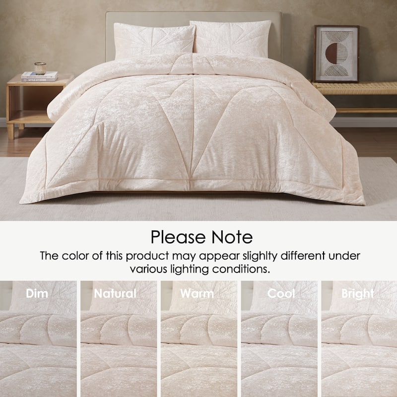Gabriel Geometric Quilted Comforter Set