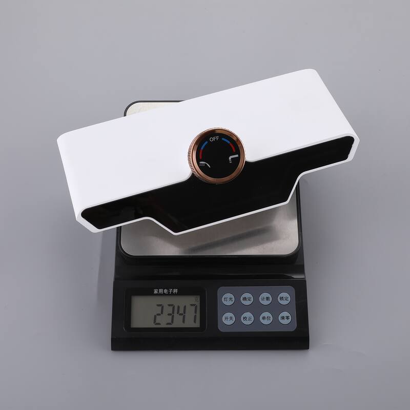 Wall-mounted Brass LED Digital Display Bathroom Faucets With Handheld Shower