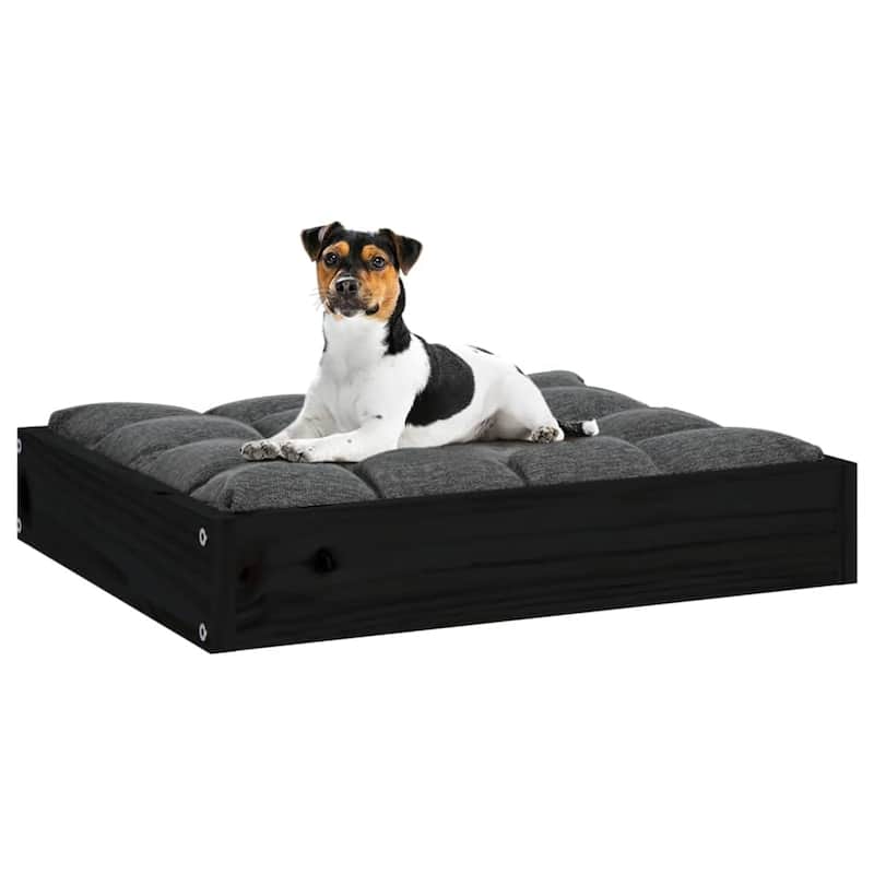 vidaXL Dog Bed 20.3"x17.3"x3.5" Solid Wood Pine - 20.3" x 17.3" x 3.5"