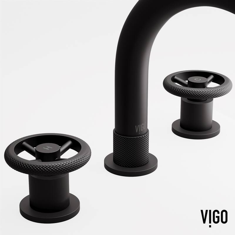 VIGO Wythe 8" H 2-Handle Widespread Bathroom Faucet