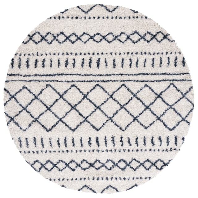 SAFAVIEH Arizona Shag Lotta Moroccan 1.2-inch Thick Rug