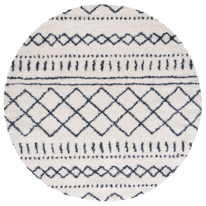 SAFAVIEH Arizona Shag Lotta Moroccan 1.2-inch Thick Rug