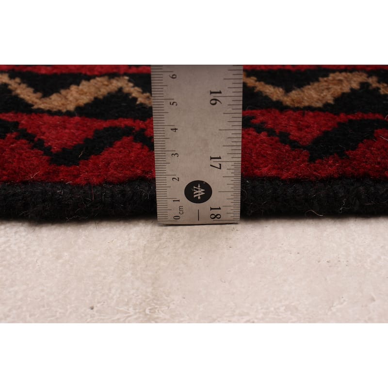 ECARPETGALLERY Hand-knotted Royal Baluch Tan Wool Rug - 3'4 x 5'7