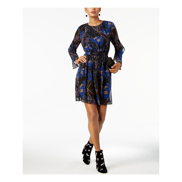 fit and flare dress knee length floral