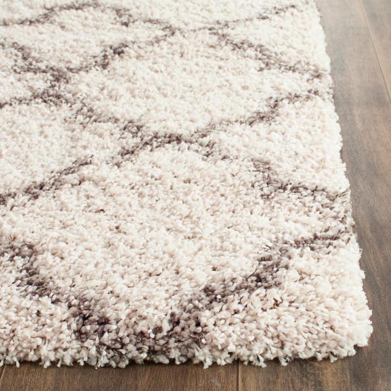 SAFAVIEH Hudson Shag Jeryl Glam Trellis 2-inch Area Rug