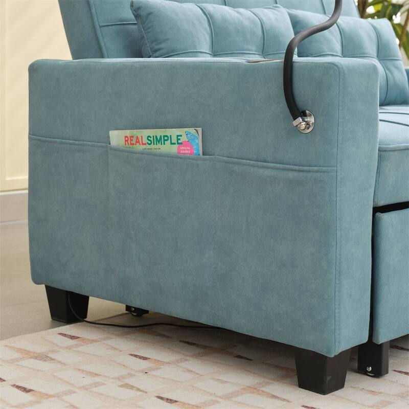 Chair Bed Convertible Chair 3-in-1 Pull Out Sleeper Chair Beds