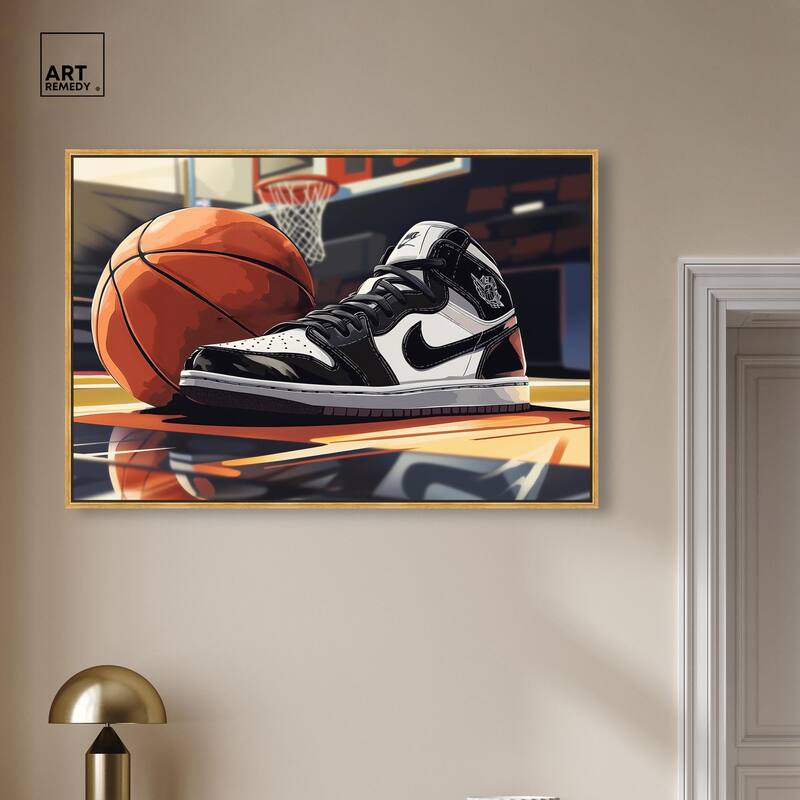 At the Court Canvas by Art Remedy