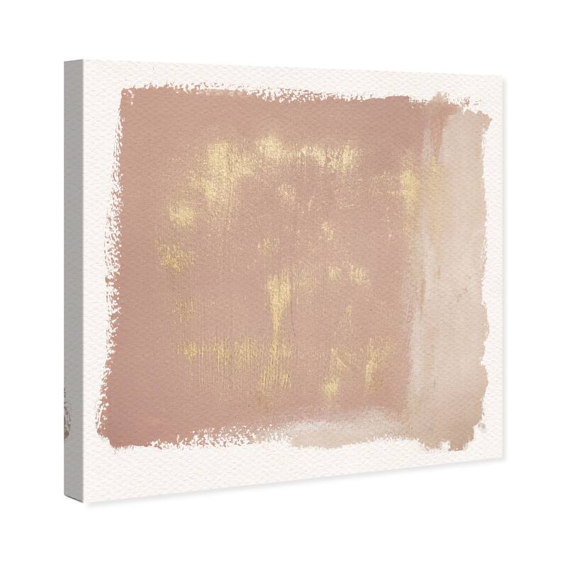 Wynwood Studio Canvas Abstract Cloudy Dreams Pink and Pastel Pink Modern & Contemporary Wall Art Canvas Print