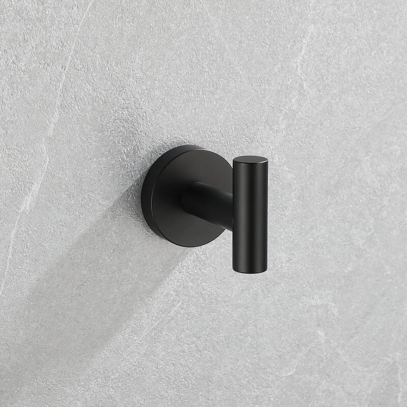 5 Piece Bathroom Towel Rack Set Wall Mount
