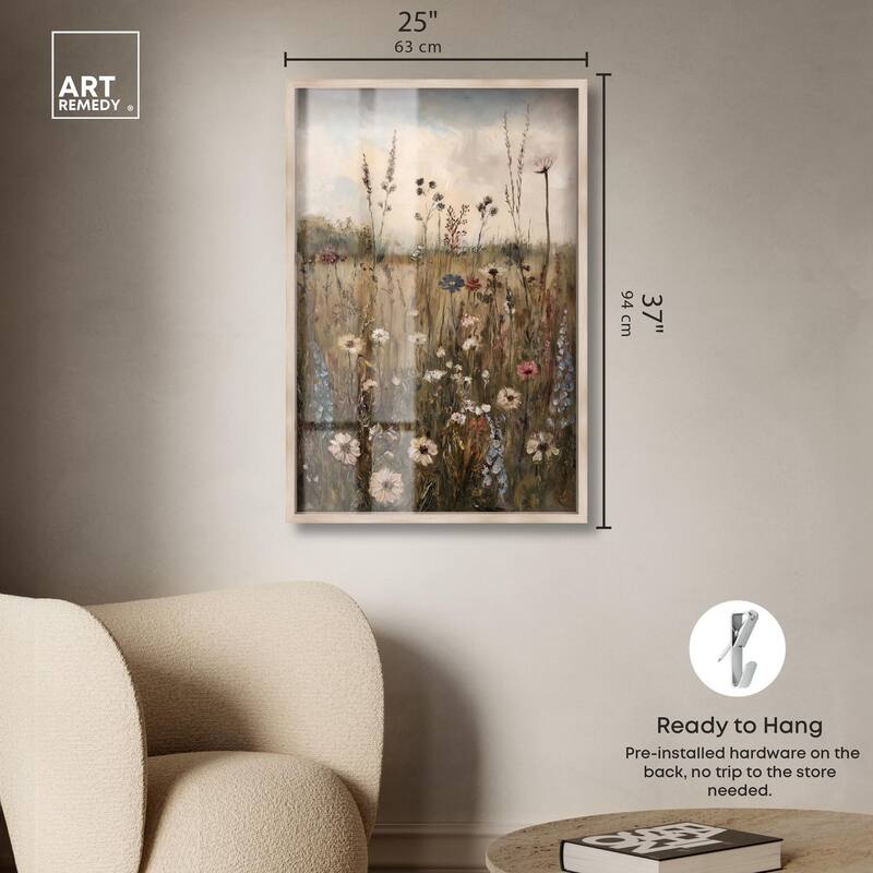 Field of Forgotten Dreams II Shadowbox by Art Remedy